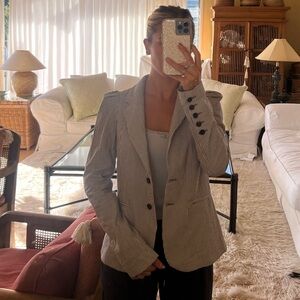 Blue and white stripe ever blazer. In perfect condition.